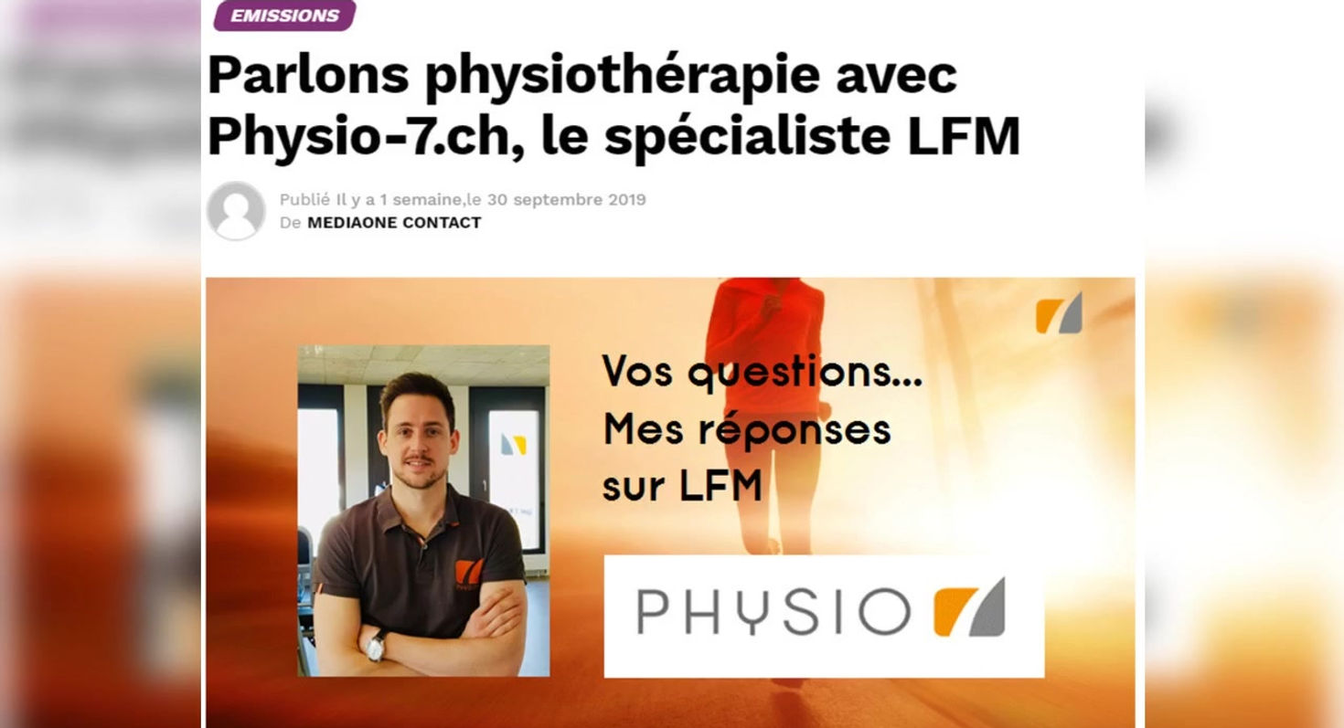 Les traitements en physiotherpaie